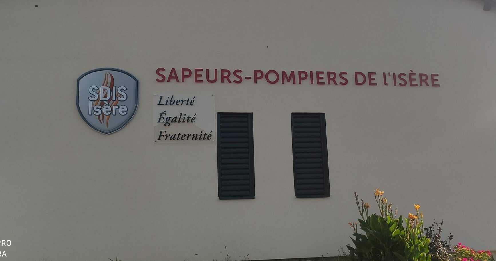 La nouvelle caserne des sapeurs-pompiers de Doyet (Allier) a été