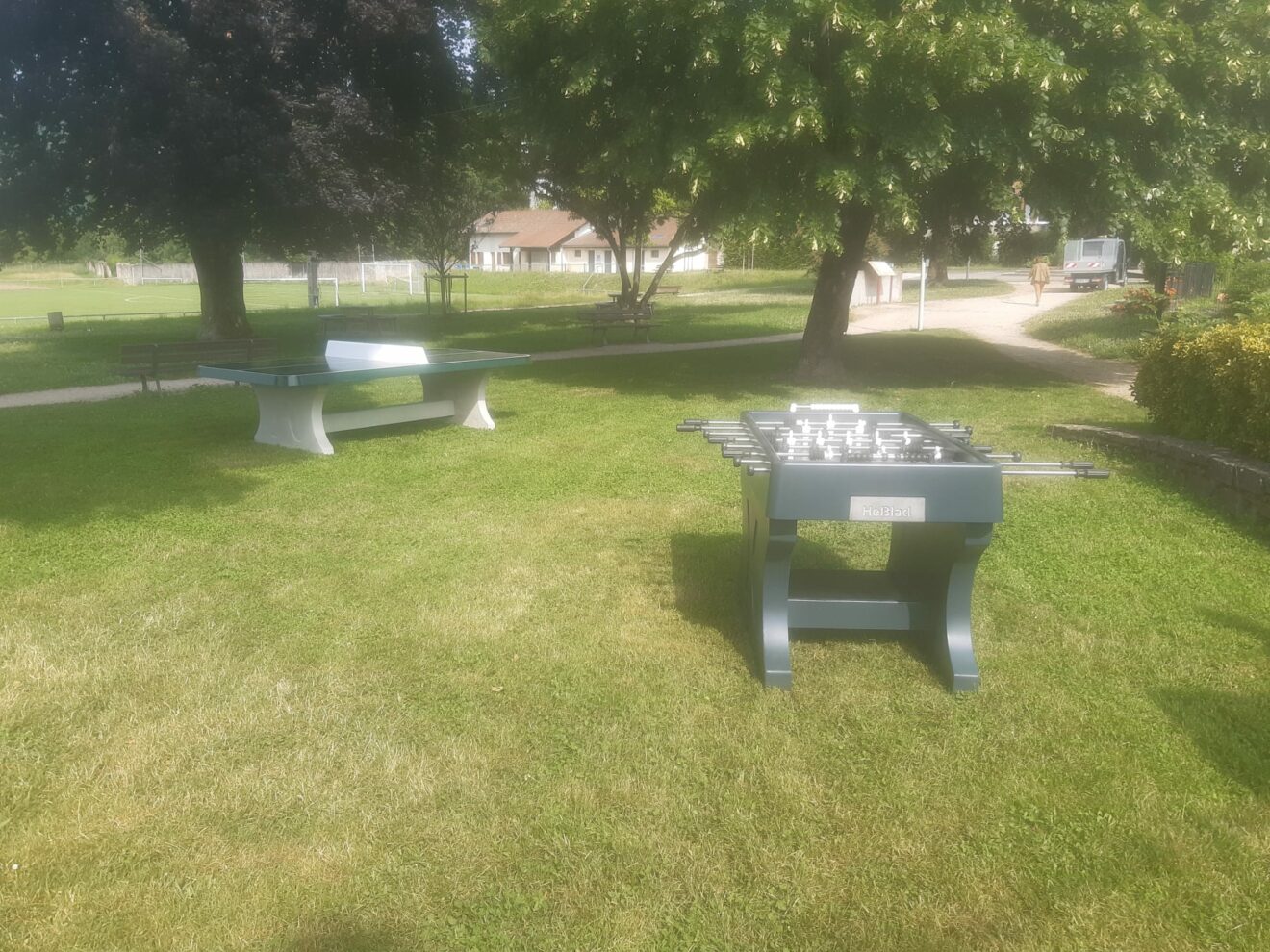 Du nouveau dans l'parc...